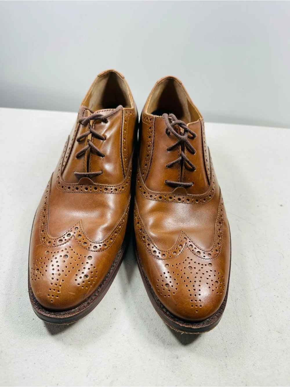 Cole Haan Grand OS C20706 Men’s British Leather Wingtip Oxford Shoes US 8 M